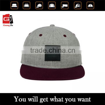 Guangzhou manufacture wholesale OEM/ODM 6 panel snapback custom logo with 3D embroidery