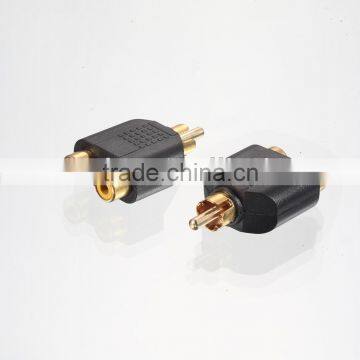 Rca Male to 2rca Female Adapter