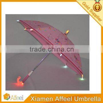 Promotion Princess students LED glow colorful umbrella