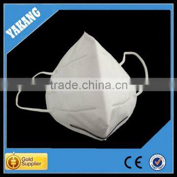 White spunlace nonwoven fabric N95 face mask