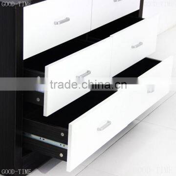 Cheap Particle Board Wooden Grain Melmained MDF Modern Large Simple Modern Used Chest of Drawers Designer Quality Choice photo-4