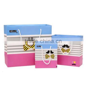 China Factory customise OEM handmade shopping paper bag wholesale good quality different designs gift shopping bag factory sale