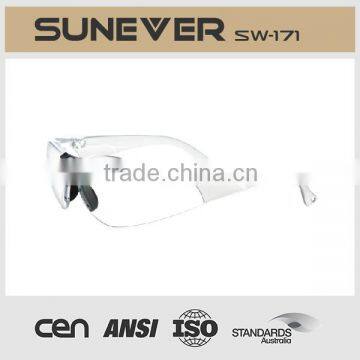 fashionable PC lens eye protective safety glasses