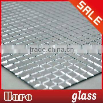 Adhesive mirror sheets mini self adhesive mosaic