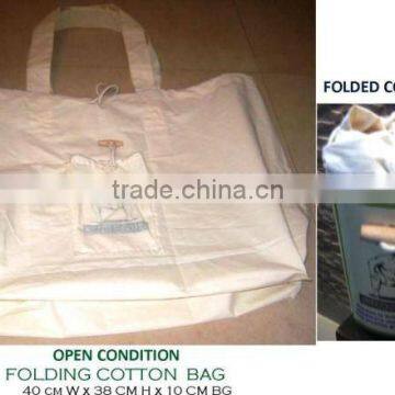 Folding Cotton Shopping Bag