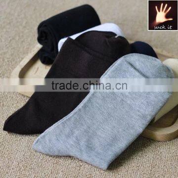 business autumn clean color tube men socks with cotton for deodorize