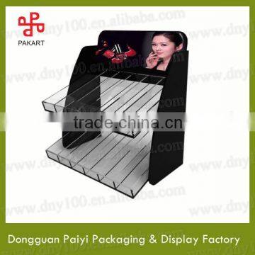Countertop floor standing acrylic makeup display for retail