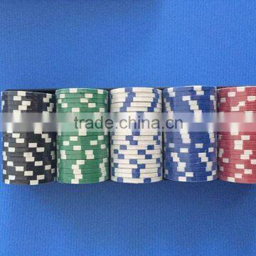 100pcs Cheapest Poker Chip Set Export to USA Casino Poker Chip Set