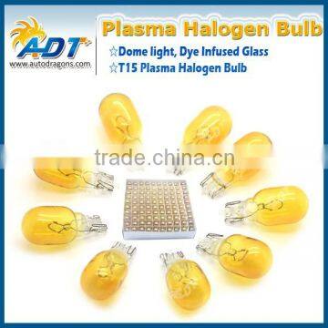 2014 Car Auto Lamp 921 T15 Halogen Bulb Amber Color