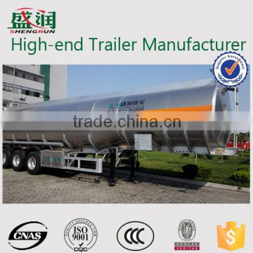 China Shandong 3 Axles Fuel Tanker Oil Tank Chemical Tankers Truck Trailer