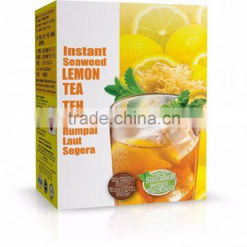 High Quality Sugar Free Instant Seaweed Lemon Tea