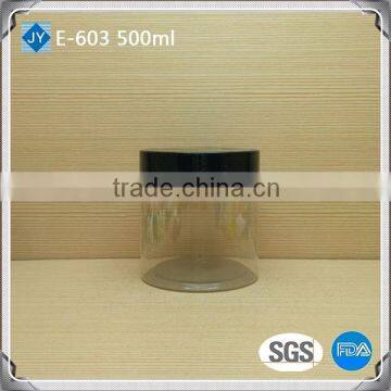 500ml 16oz Pet Plastic Jar For Skin Care Cream Hair Conditioner Food Grade