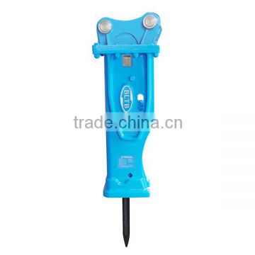 0.8to1.5 Ton excavator hydraulic hammer attachment with 2 chisels