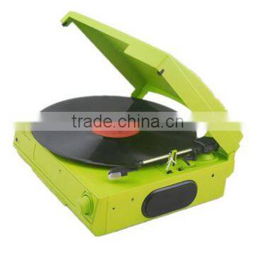 Rain Lane 3 Speed LP Colorful Easy Operation Vinyl Record Player photo-2