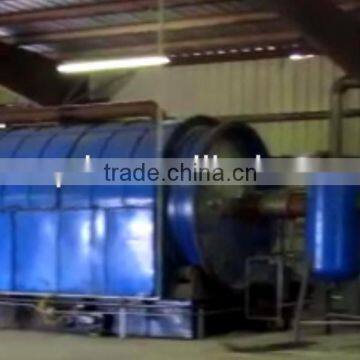 Waste tire/rubber/plastic PYROLYSIS PLANT with CE/ISO 9001-14001