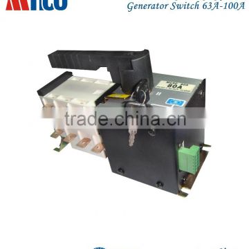 Motor driver type generator transfer Switch ATS