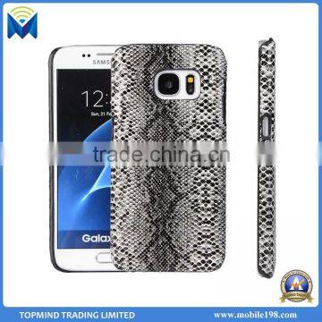 High Quality Snake Skin Pattern Leather Cell Phone Back Cover Case for Huawei P8lite