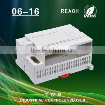 Featured Plastic din rail mounting PLC enclosure