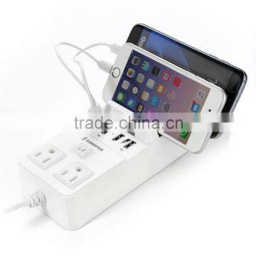 USB Power Strip Cell Phones outlet functional Fast Charging 4 port usb Hub