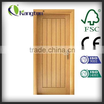 Top Level simple design wood door solid wooden door fancy door