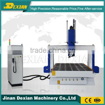 CE standard 4 axis wood carving machine wood cnc router 1530 cnc router with 4th axis