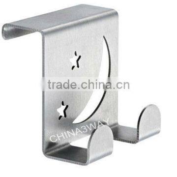 stainless steel bathroom door hook