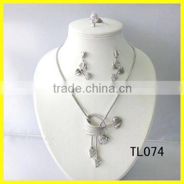 china wholesale 925 silver jewelry set malaysia jewelry girls necklace