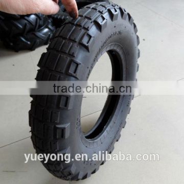 High quality wheelbarrow tire 350x8/3.50-8 pneumatic rubber wheel