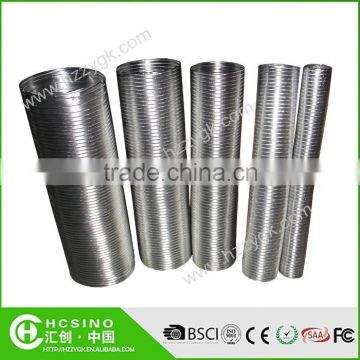 Semi-Rigid Aluminium Flexible Duct Pipe For Air Conditioner System