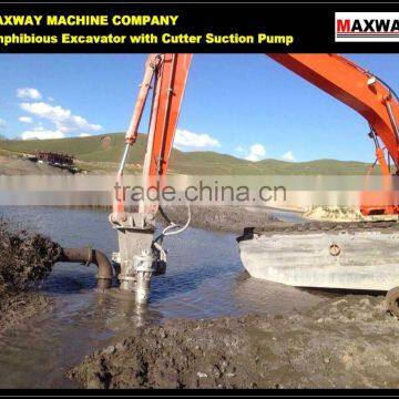 MAXWAY 6 Inch Dredging Cutter Suction Pump for Amphibious Excavator, CE / ISO:9001