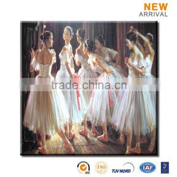 Home Decoration Dancing Woman Painting on Canvas