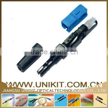 FTTH SC/UPC Fiber Optic Field Assembly Fast Optic Connector