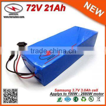 Cylindrical 18650 Cells Battery Charger 21Ah Lithium Ion Battery Pack 72 Volt Battery for DC Motor 72 Volt photo-6