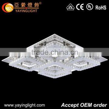 crystal indoor led ceiling,Modern Crystal ceiling light, luxury LED ceiling lighting