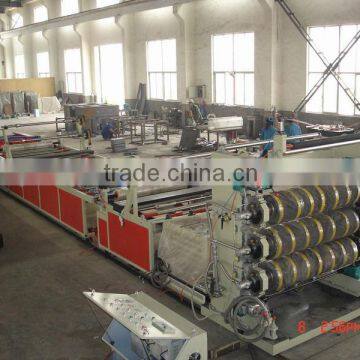 PE PP PS PVC sheet production line