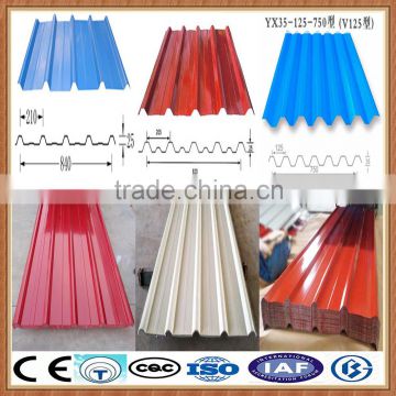 free samples corrugated metal roofing sheet/raw material for corrugated roofing sheet/corrugated steel roofing sheet