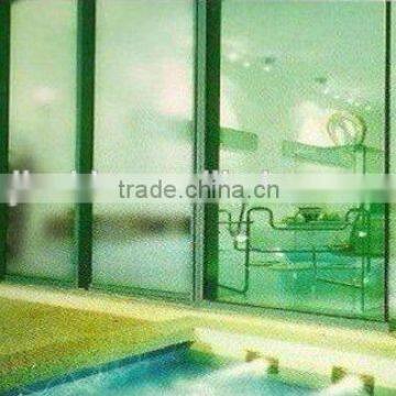 Polycarbonate embossed sheet for bathroom