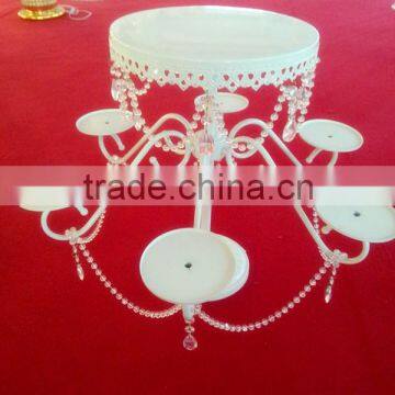 wedding decor 5 arm cake stand for wedding table centerpeces or paty stage decoration