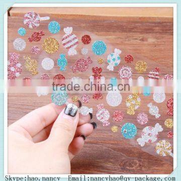 Glitter Sticker Sheet ,glitter Vinyl Sticker photo-4