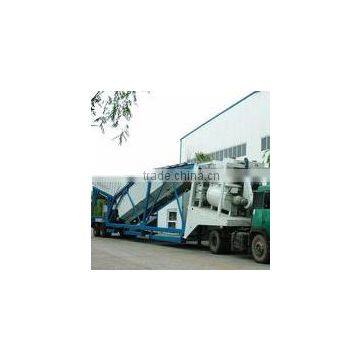 China manufacturer Small industry machinery YHZS50 Mobile Types of Concrete Batching Plants for sale