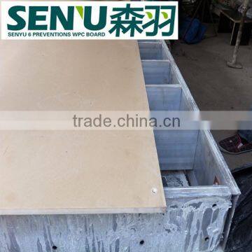 modern lightweight building materials - WPC construction board