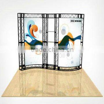 Custom design high quality truss stand aluminum exhibition booth fair booth stand