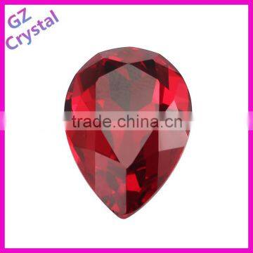 Faceted shiny crystal loose gemstone beads for jewelry making