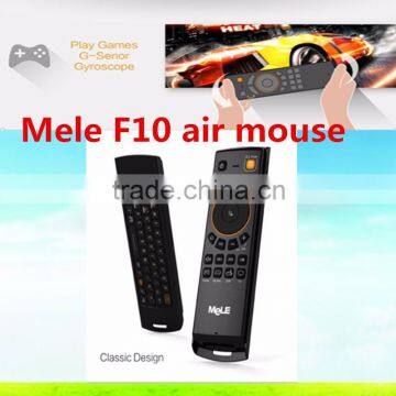 2016 best price 2.4Ghz Flying Mouse Mele F10 Air Mouse And Keyboard 3 In 1 Remote Controller mele f10 pro
