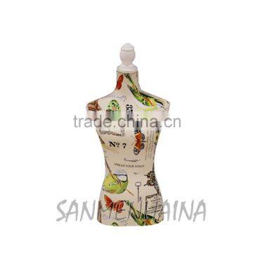 butterfly printing elastic fabric Female Mannequin