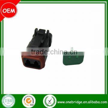 DT06-2S high quality waterproof 2 pin deusch connector