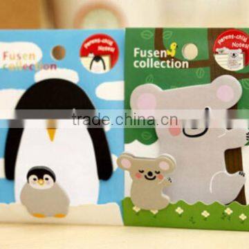 Custom Self-Adhesive Feature Cartoon Magnetic Die Cut Sticky Notes photo-4