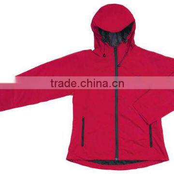 waterproof windbreaker with mesh lining for women