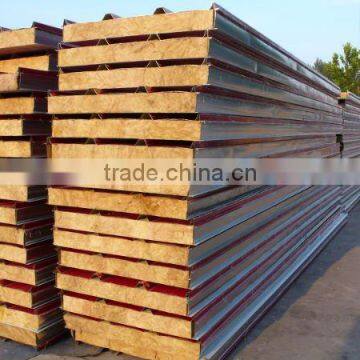 Thermal Insulation Structural Rockwool Sandwich Wall and Roof Panel photo-3