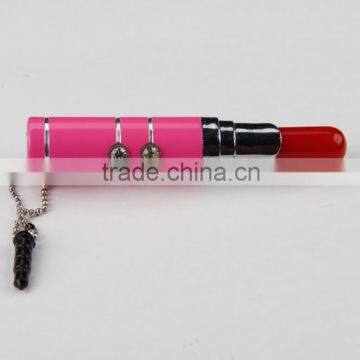 2015 Popular Cute Plastic Cheap Promotional Lipstick Light Ball Pens photo-4